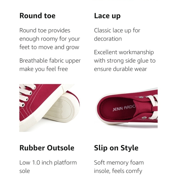 Jenn Ardor backless casual sneakers - Picture 7 of 8